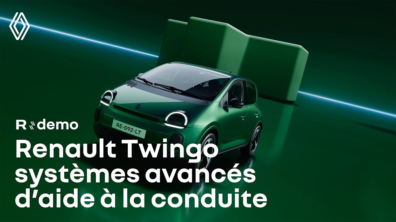 #Renault #Twingo #ETech #électrique : charme pop et sécurité boostée