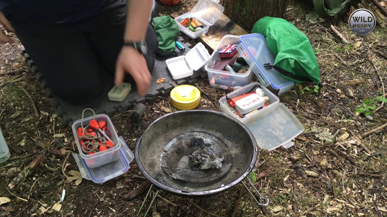 Lee Valley Park bushcraft: cold survival and party tricks