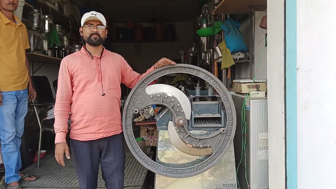 🌹 Live चाफ कटर ( कुटी  काटने का ) मशीन को चला कर दिखा रहे है। 🚀🚀