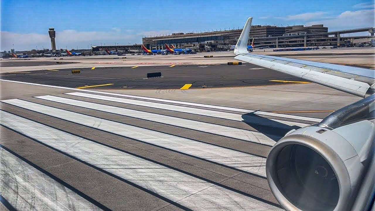 TO/GA MAX POWER | American Airlines Airbus A321-231EOW FULL SEND Takeoff from Hot Phoenix Sky Harbor