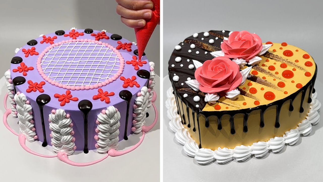 1000+ Amazing Chocolate Cake Decorating Ideas For New Everyone Cake Lovers | Heart Cake Tutorials