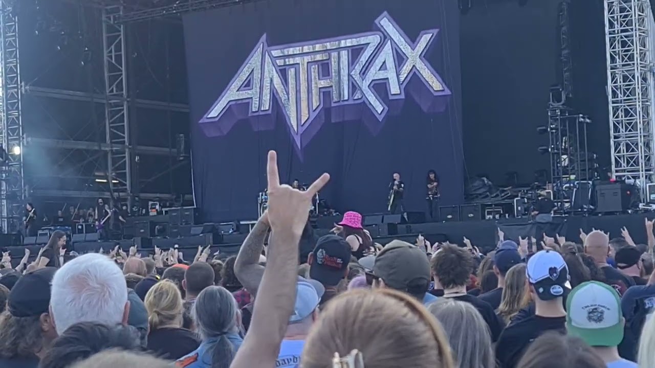 Anthrax live Cardiff 3rd July 2025. #anthrax #cardiff