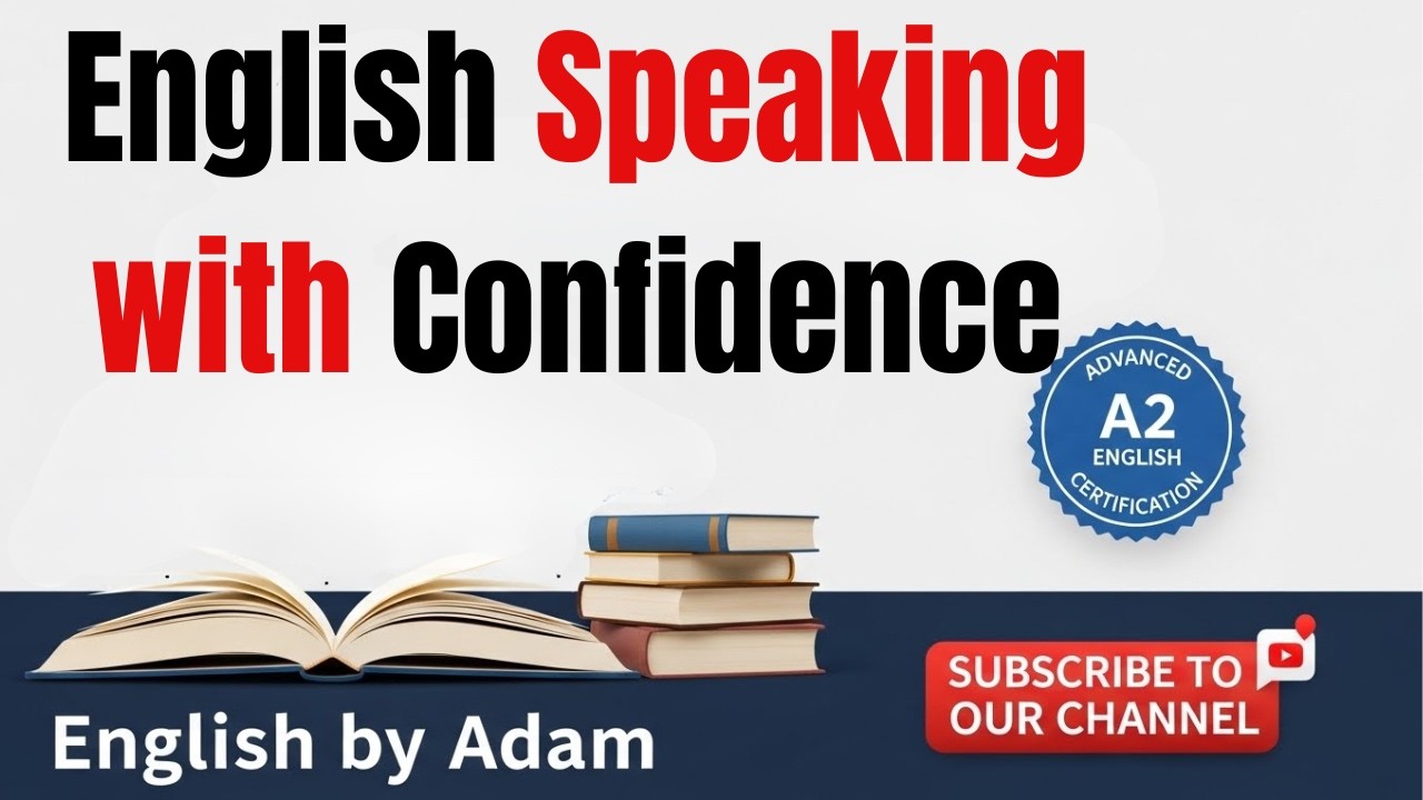 Learn English Speaking with Confidence  | Learn English Easily