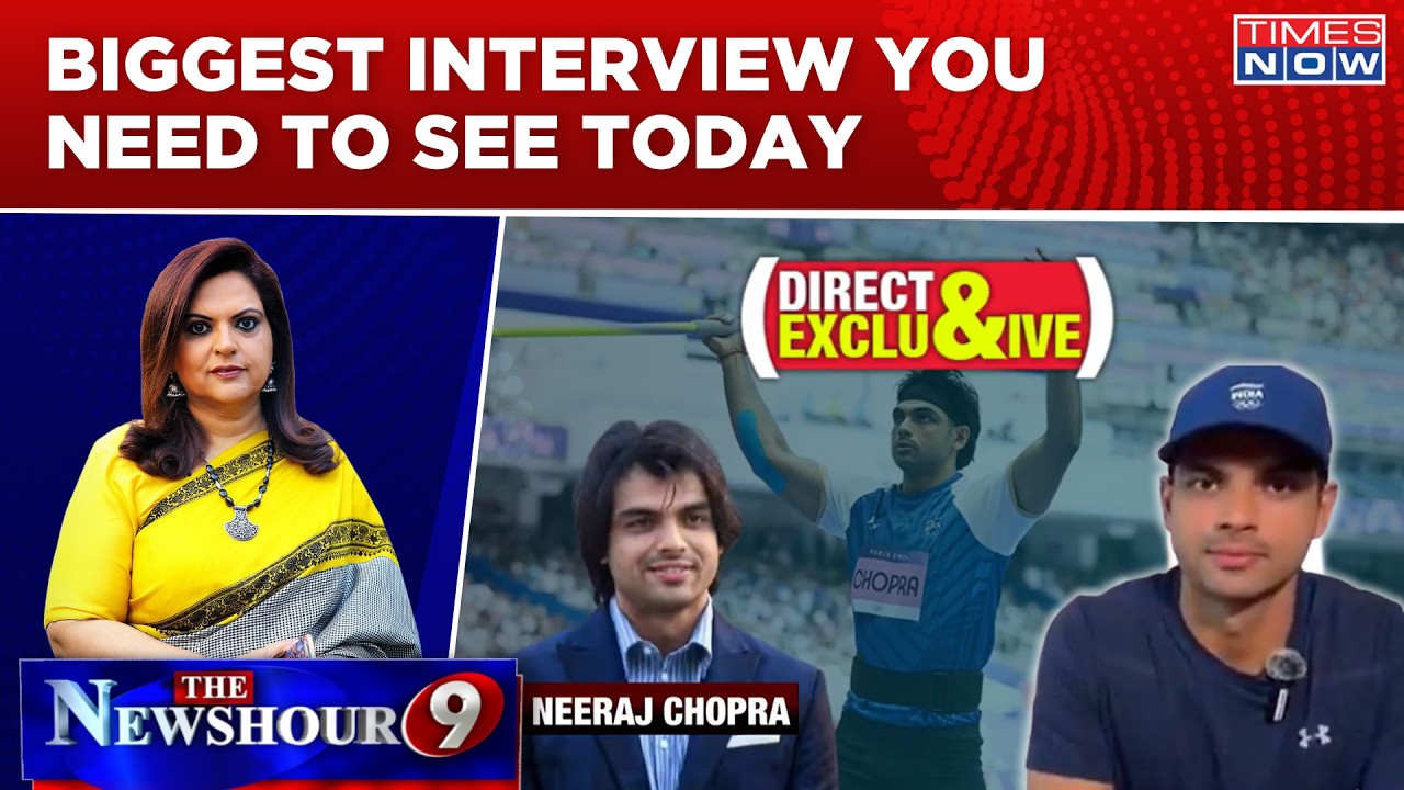 Neeraj Chopra's Unmissable Cracker Of An Interview With Navika Kumar After Winning Silver | Newshour