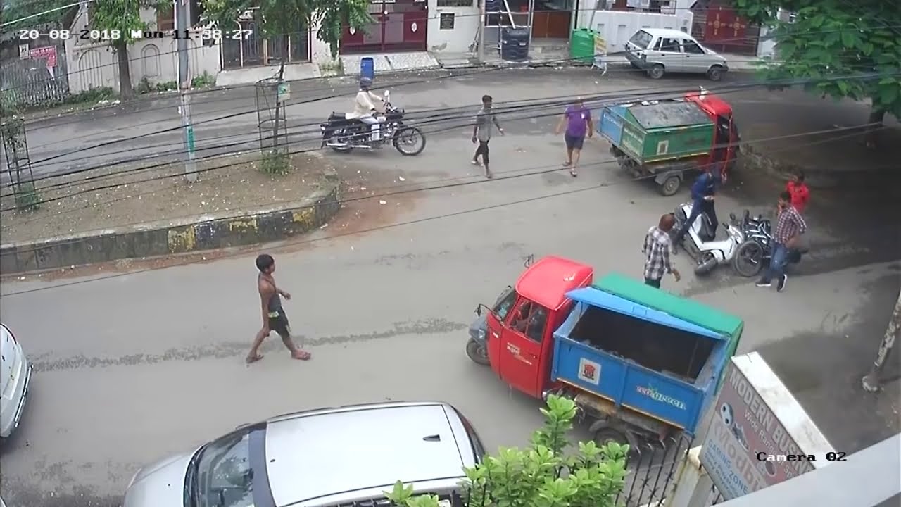 Mysterious Road - Mindless people on the road. !!! Incidents !!! CCTV Captured.