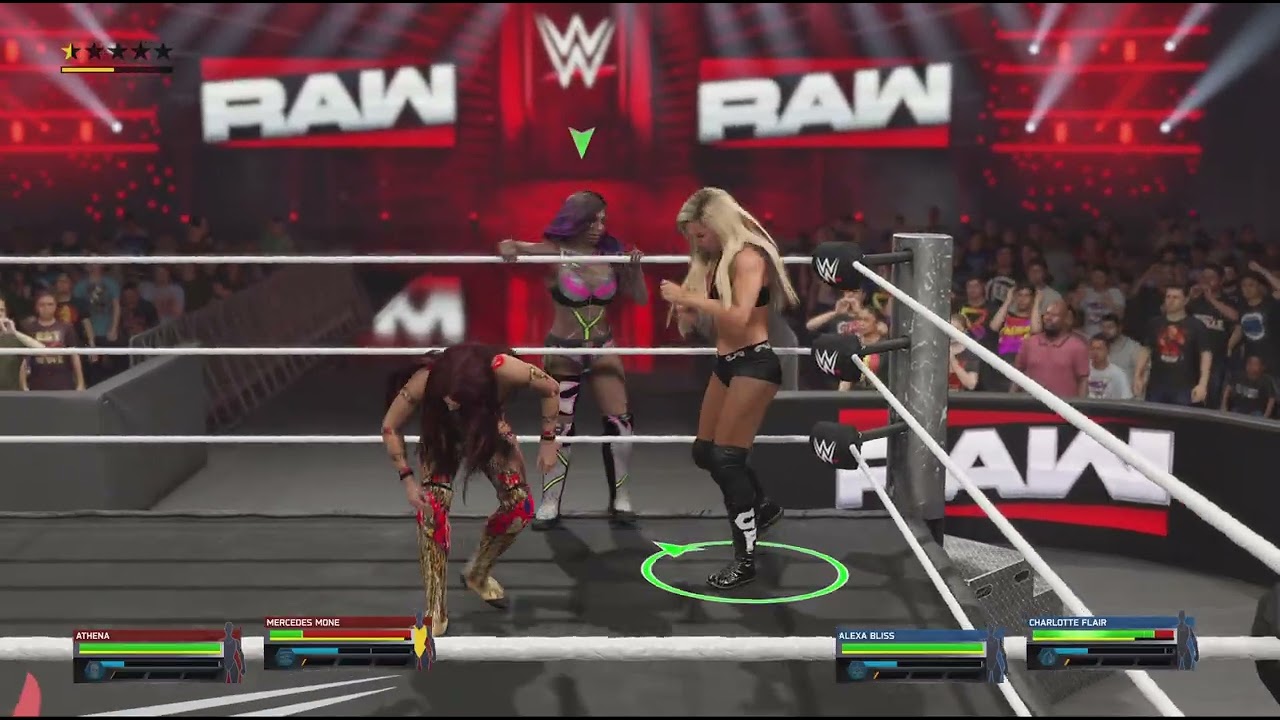 Tag team number one contender match