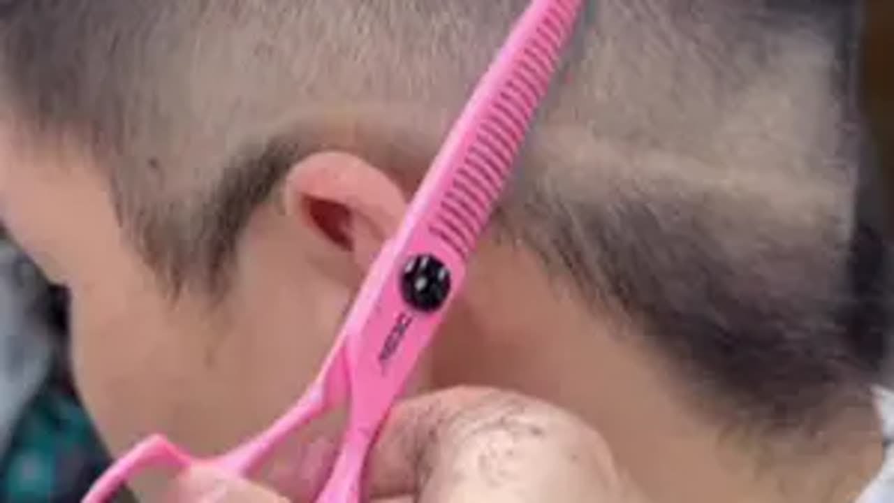 全程无删减理发 男士渐变教程