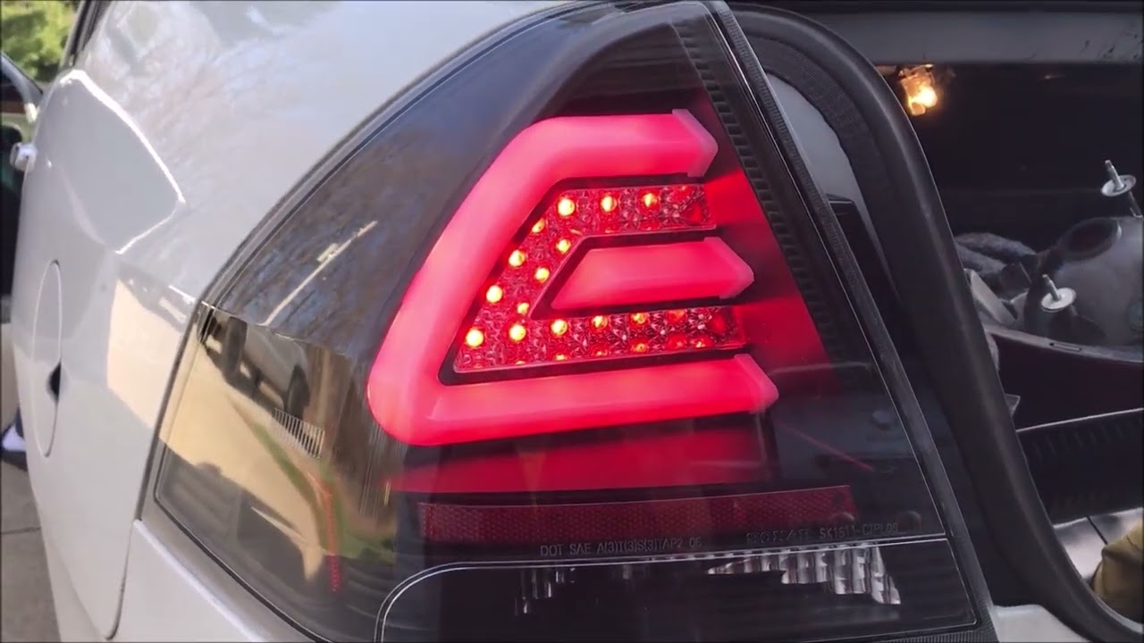 OldGuyDIY Spyder Headlight LED Tail Lights Install 2006-2013 Chevy Impala $500 Make Chevy Look Audi