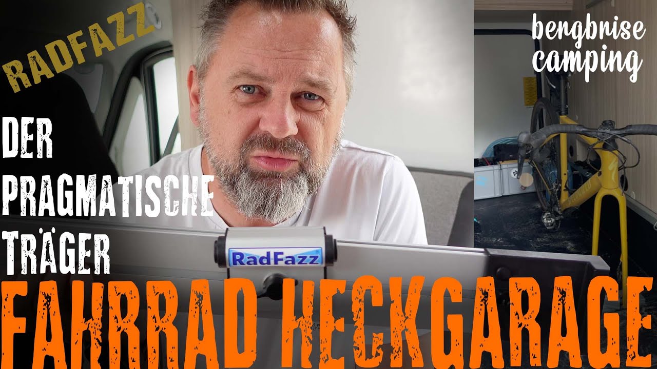 RadFazz Fahrradtr&auml;ger f&uuml;r die Heckgarage Wohnmobil