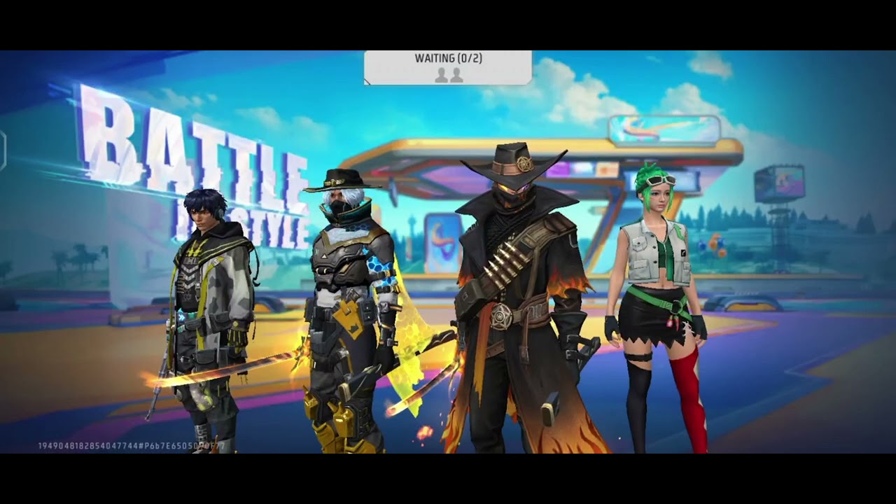 Playing Free Fire in Solara map Ft: Hack Slay FF