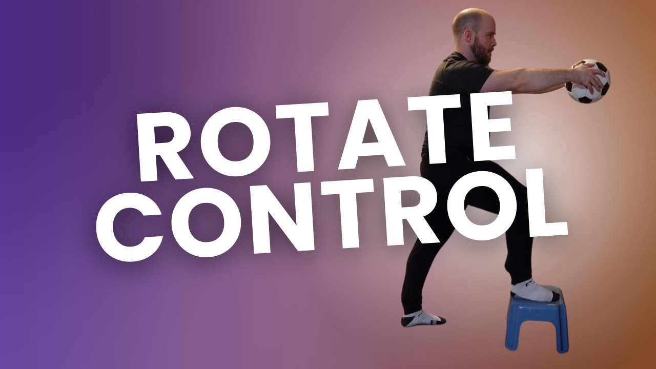 Front Foot Elevated Chop (Core Stability & Coordination)