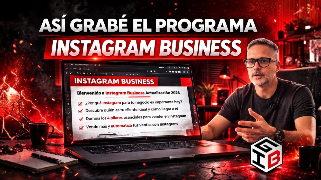 Comienzo a Grabar INSTAGRAM BUSINESS en VIVO!
