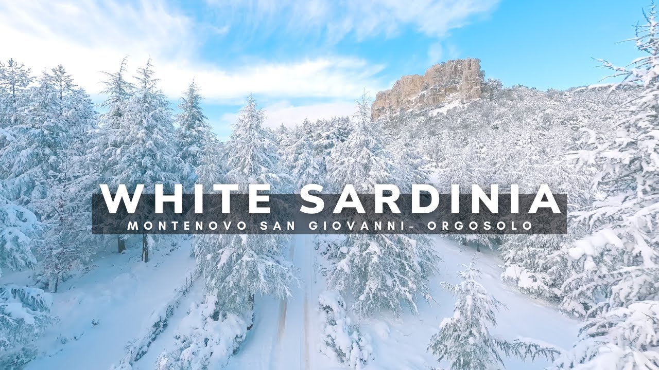 Neve in Sardegna - Montenovo San Giovanni - Orgosolo - Sardegna