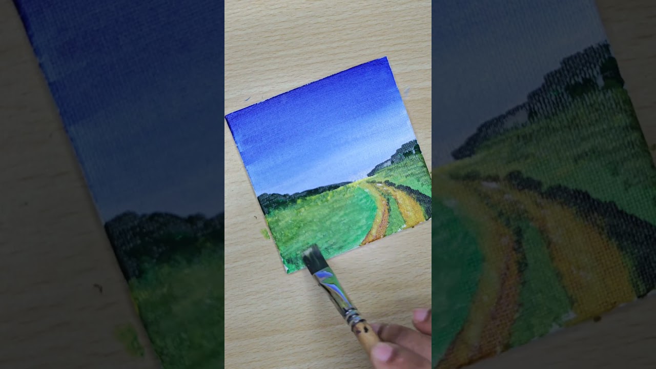 Scenery painting🎨 😉🖌️