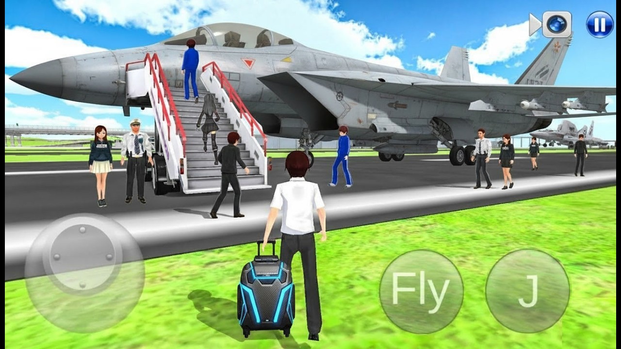 3D Driving Class Simulation -- USA Funny 3D Car Officer Refuel His Super Car Gas Crazy Gameplay