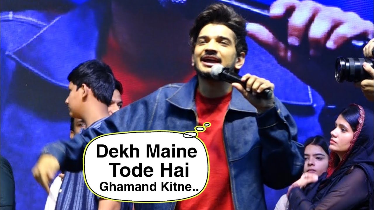 Munawar Faruqui LIVE Shayari At Mumbra In Abdul Kalam Azad Stadium