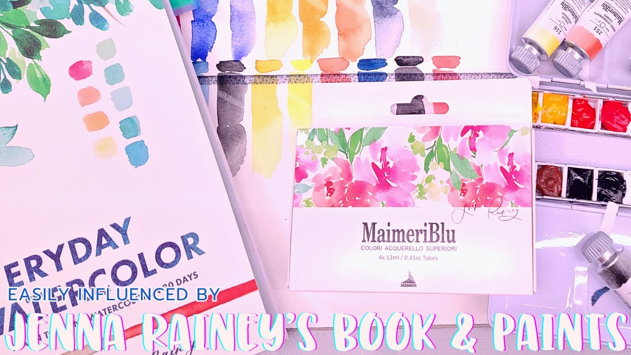 Easily Influenced By Jenna Rainey- Reviewing Everyday Watercolor & Her MaiMeriBlu Collaboration