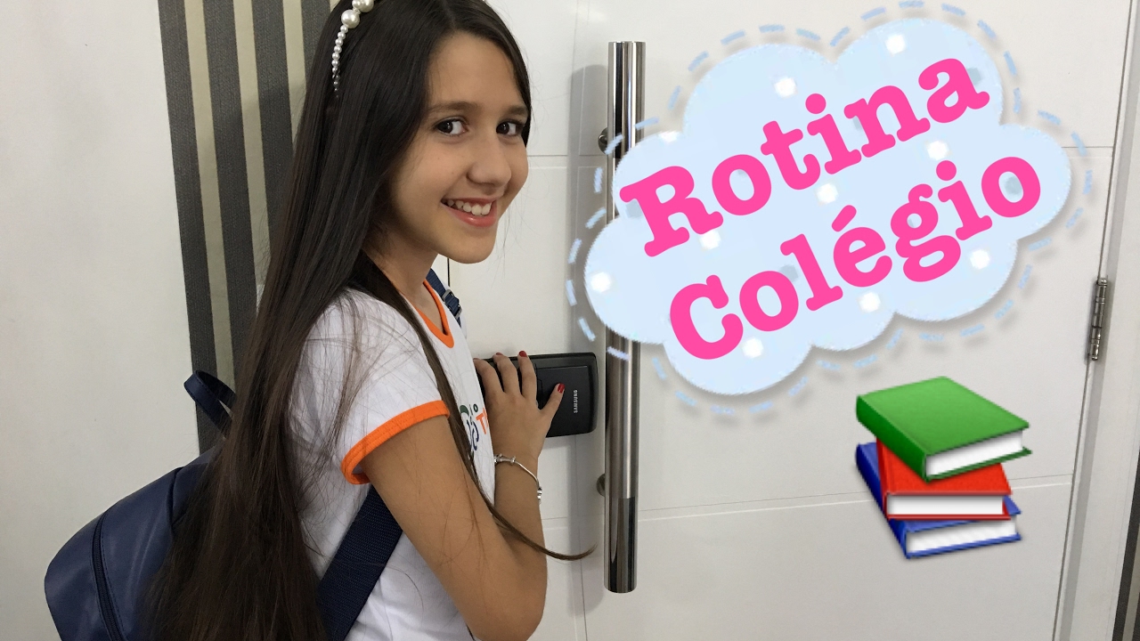 MINHA ROTINA MATINAL PRA ESCOLA 1 DIA - Morning routine for school