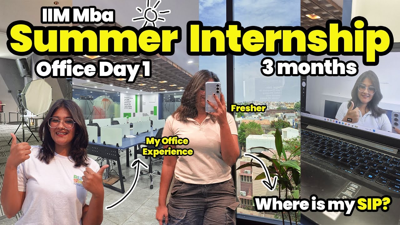 IIM Summer Internship Office DAY 1 