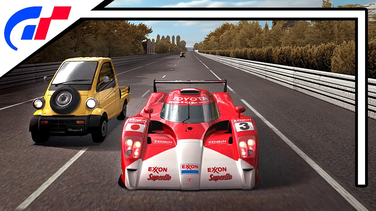 Gran Turismo 4 Spec II - 2 Lap Battle - Le Mans - Toyota GT-ONE