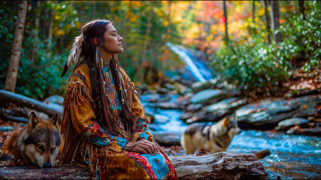 Serene Forest - Native American Flute Music 432Hz