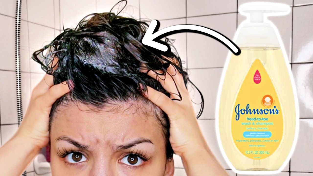 I WASHED MY HAIR WITH BABY SOAP