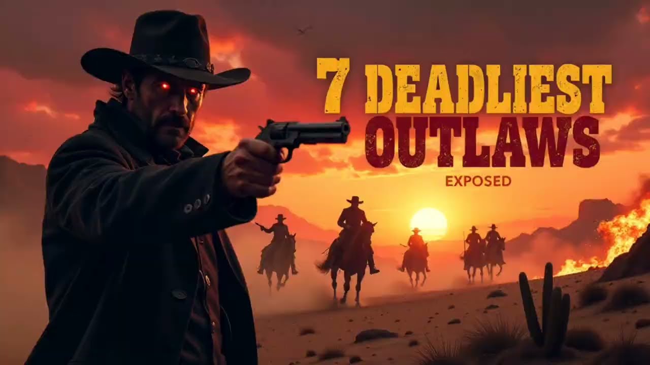 **The 7 Deadliest Outlaws of the West 🤠🔫 | Frontier Legends Uncovered 🏜️📜**