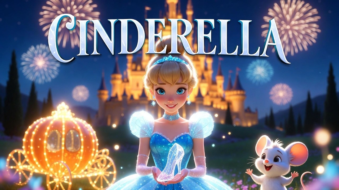 ✨Cinderella’s Magical Journey: The Enchanted Glass Slipper Adventure! ✨
