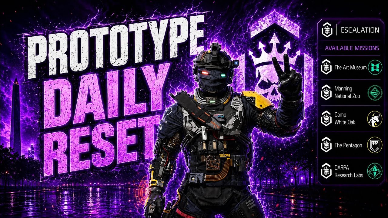 The Division 2 Daily Reset | Prototype Gear & Escalation Missions Today