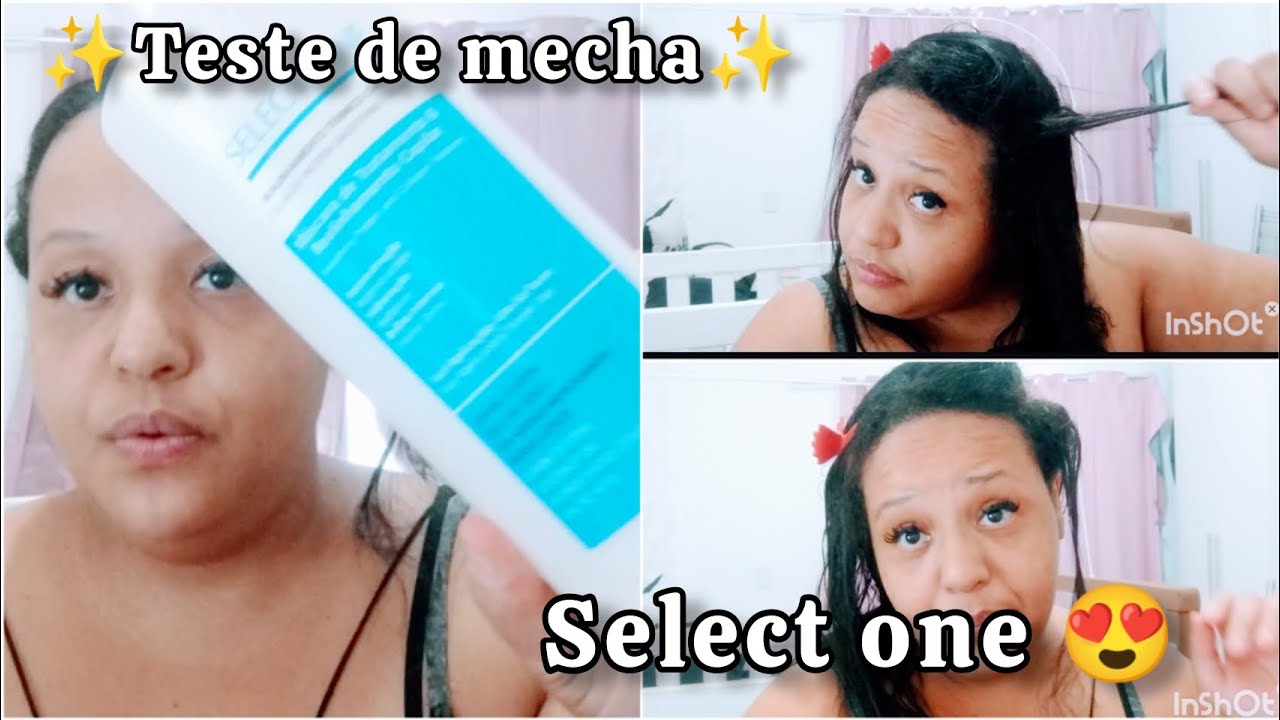 ✨Teste de mecha✨ com a progressiva select one da prohall 💖