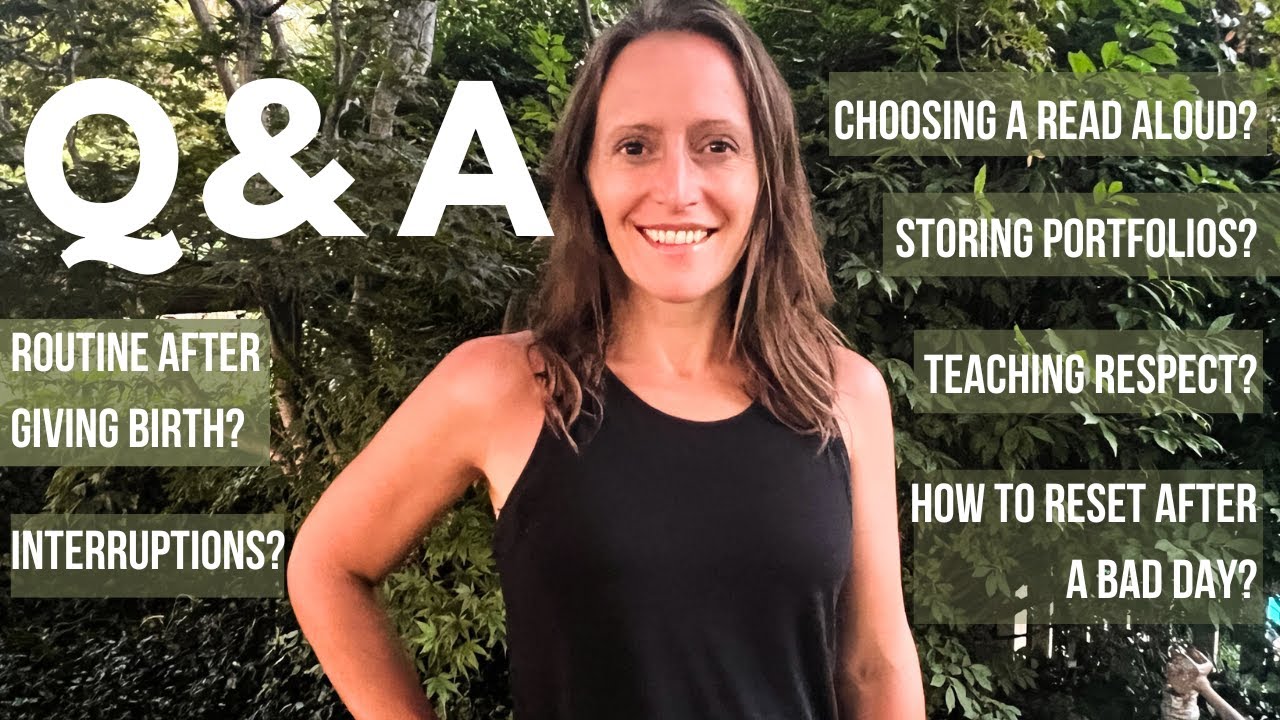 Your Homeschool Questions Answered! Teaching Respect, Routine After a Baby, Ambleside Online