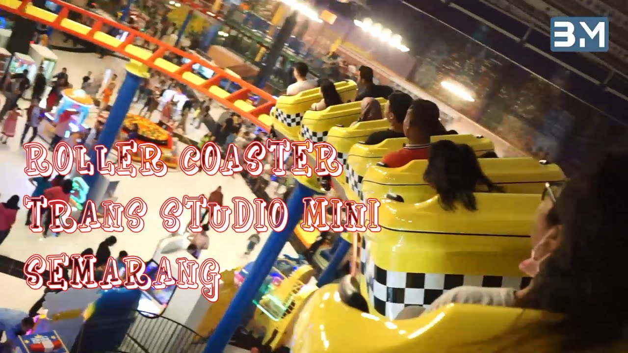 2 hari 2 kali main Roller Coaster TransMart Semarang