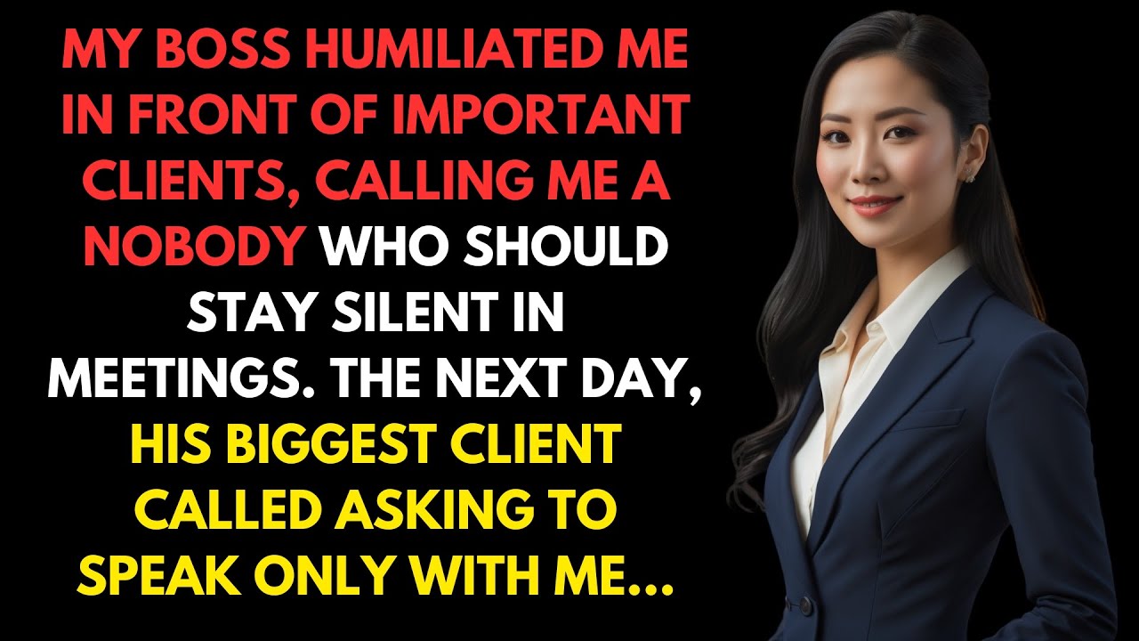 Boss Humiliated Me In Front Of Clients, Next Day When His Biggest Client Called And Asked For Me...