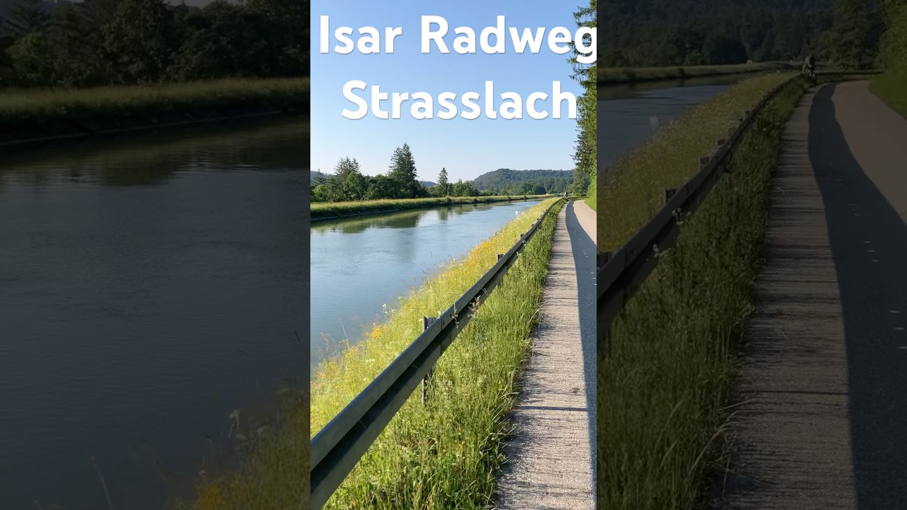 Isarkanal Radweg bei Strasslach
