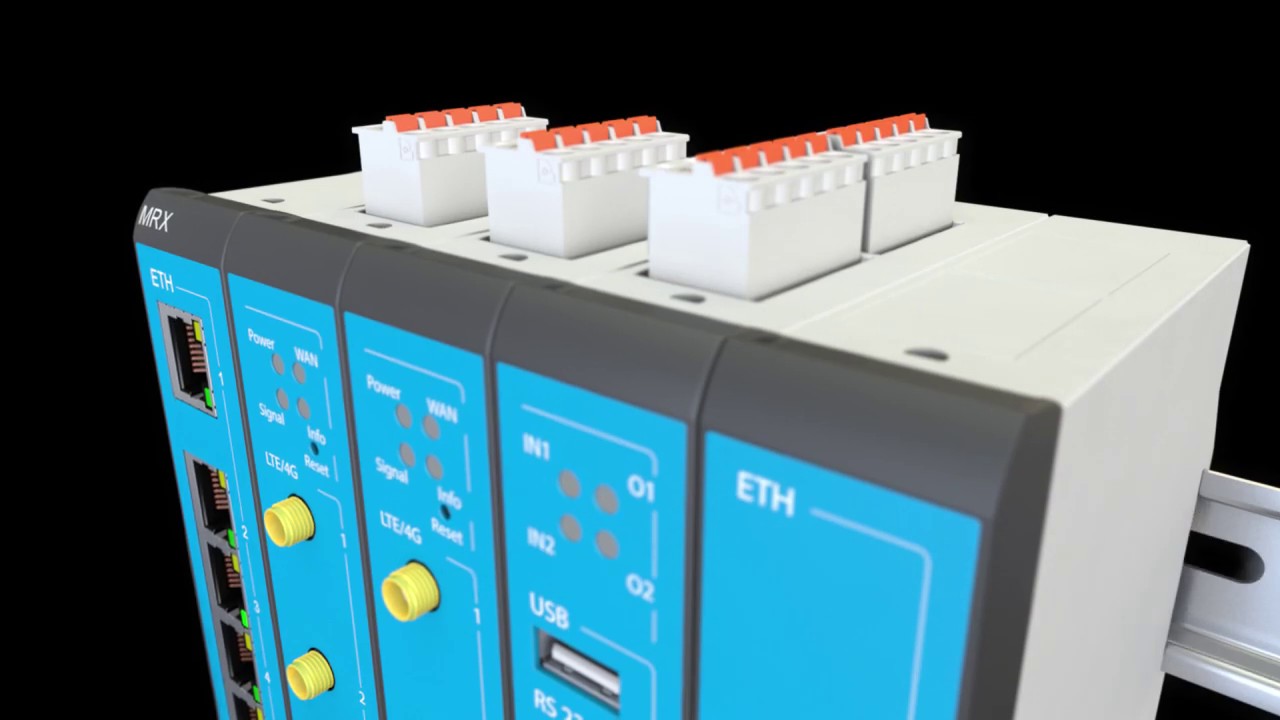 Vollmodularer Idustrierouter MRX5 | INSYS icom