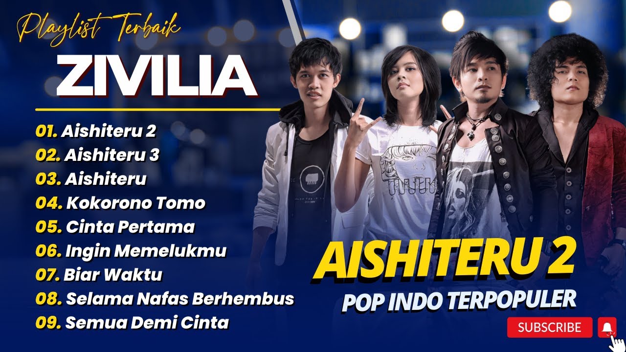 ZIVILIA - AISHITERU 2 - AISHITERU 3 - AISHITERU || LAGU POP INDO TRENDING 2025