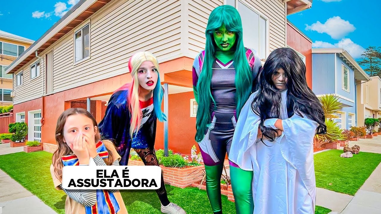 A MULHER HULK CHEGOU COM A MINI SAMARA!
