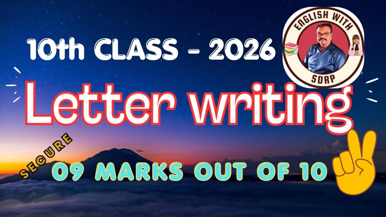 1OTH CLASS ENGLISH LETTER WRITING I TYPES, PARTS, LAY-OUTS EXPLAINED I ENGLISH I ENGLISH WITH SDRP
