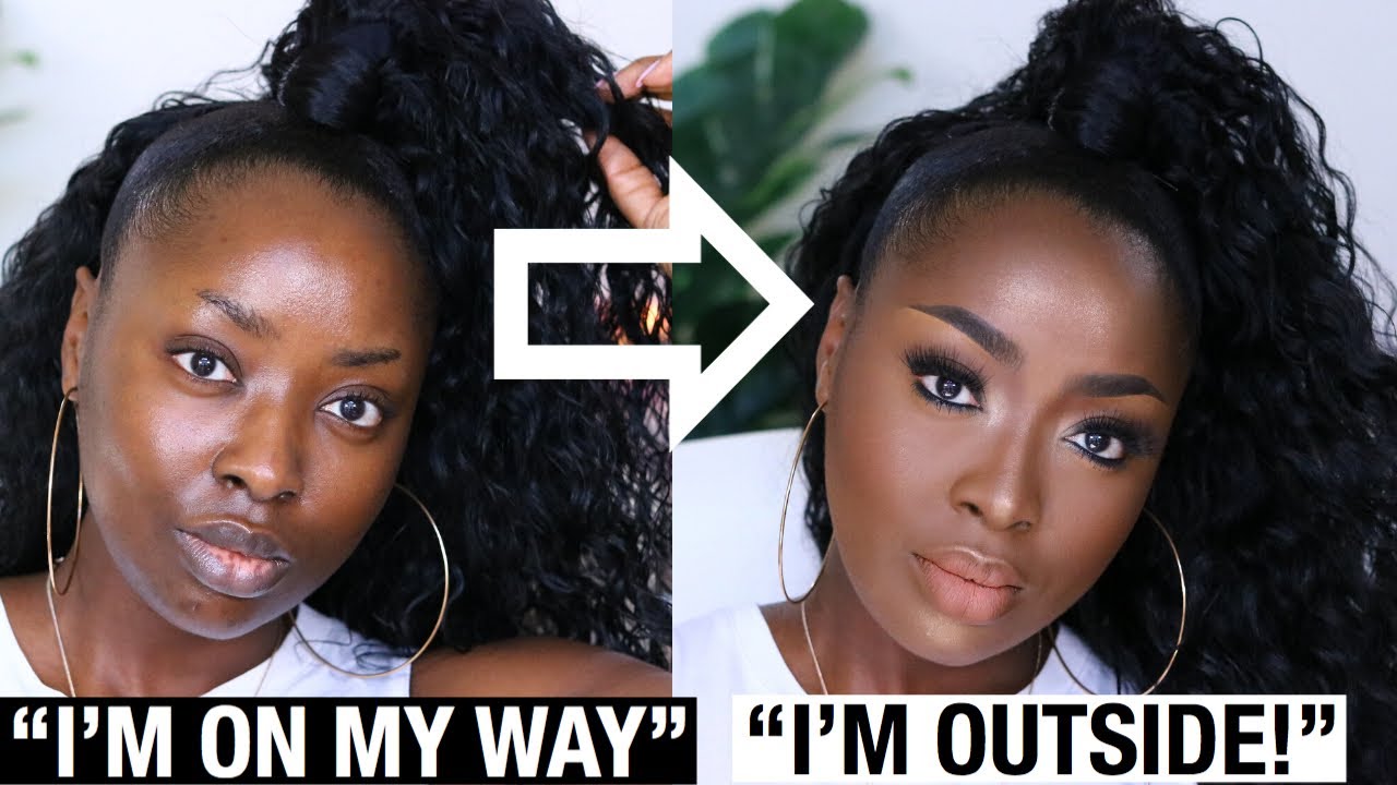 Soft Glam Everyday Makeup & Eyelash Tutorial - STEP BY STEP | Mena Adubea