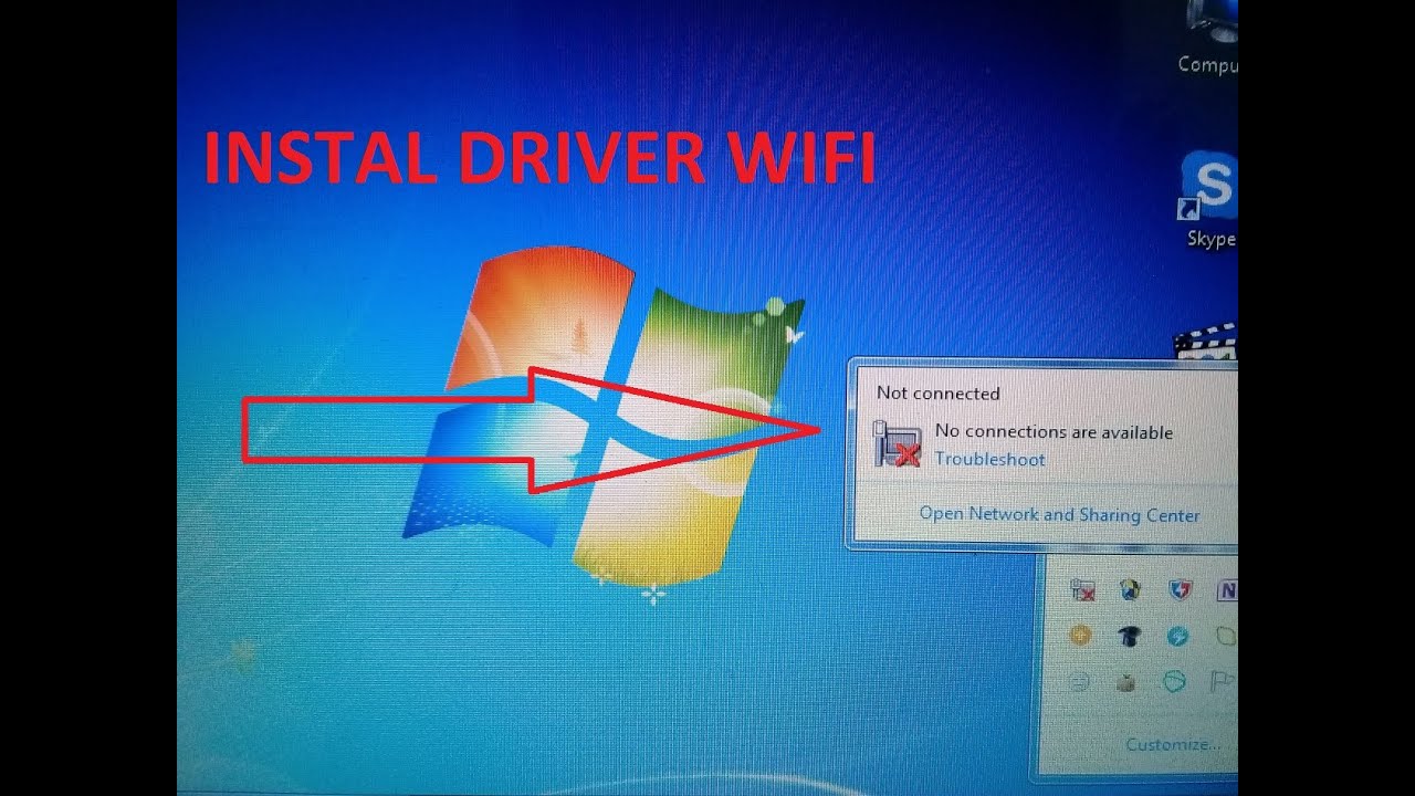 Cara Instal Driver Wifi Laptop windows 7 / 8 / 10