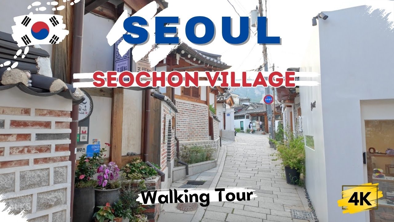 [4K] Seochon Hanok Village Walk – Part 2 | More Hidden Alleys & Hanok Charm - 2025