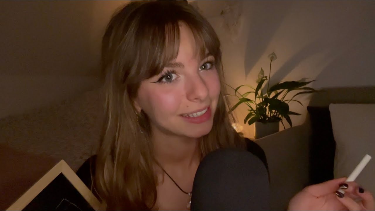 ASMR - J'écris vos prénoms sur ardoise 🔍 (tapping, crinkle...)