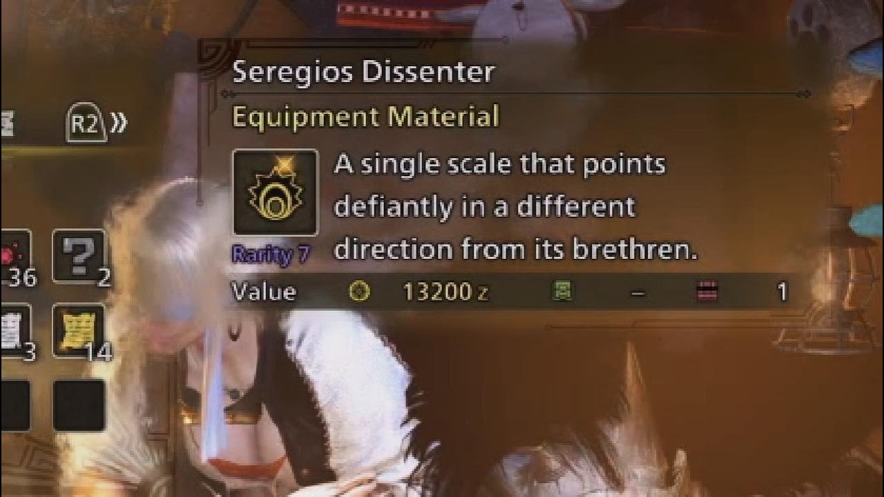 Monster Hunter Wilds Seregios Dissenter Drop Location Carve First Hunt