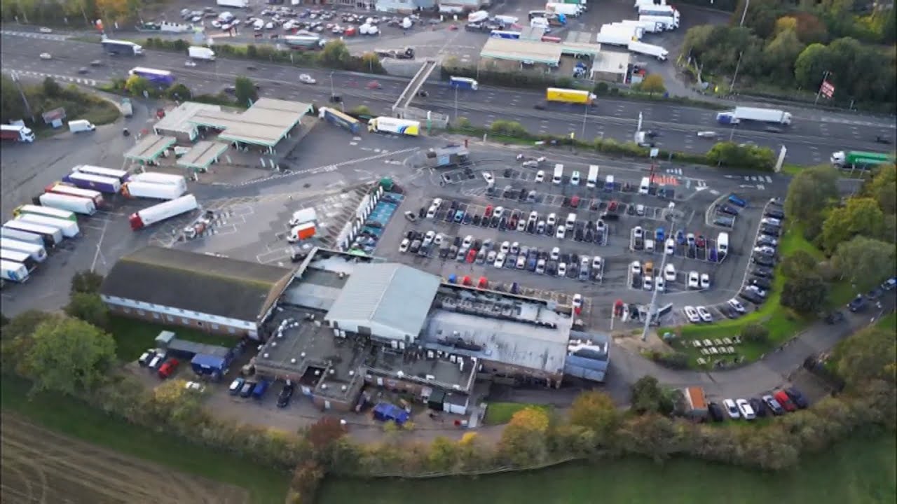 Watford Gap service station - end of the road and a new lease of life (rebuild) (UK)
