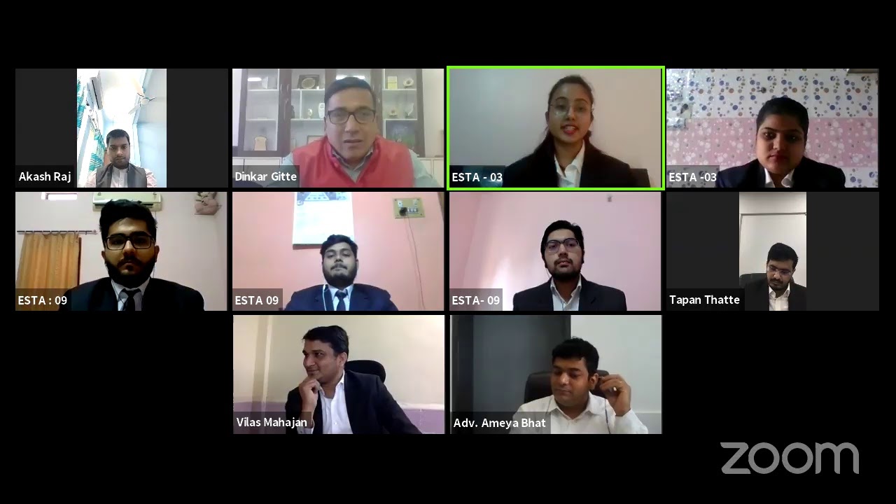 Trial Advocacy Competition- Semi-Final 2