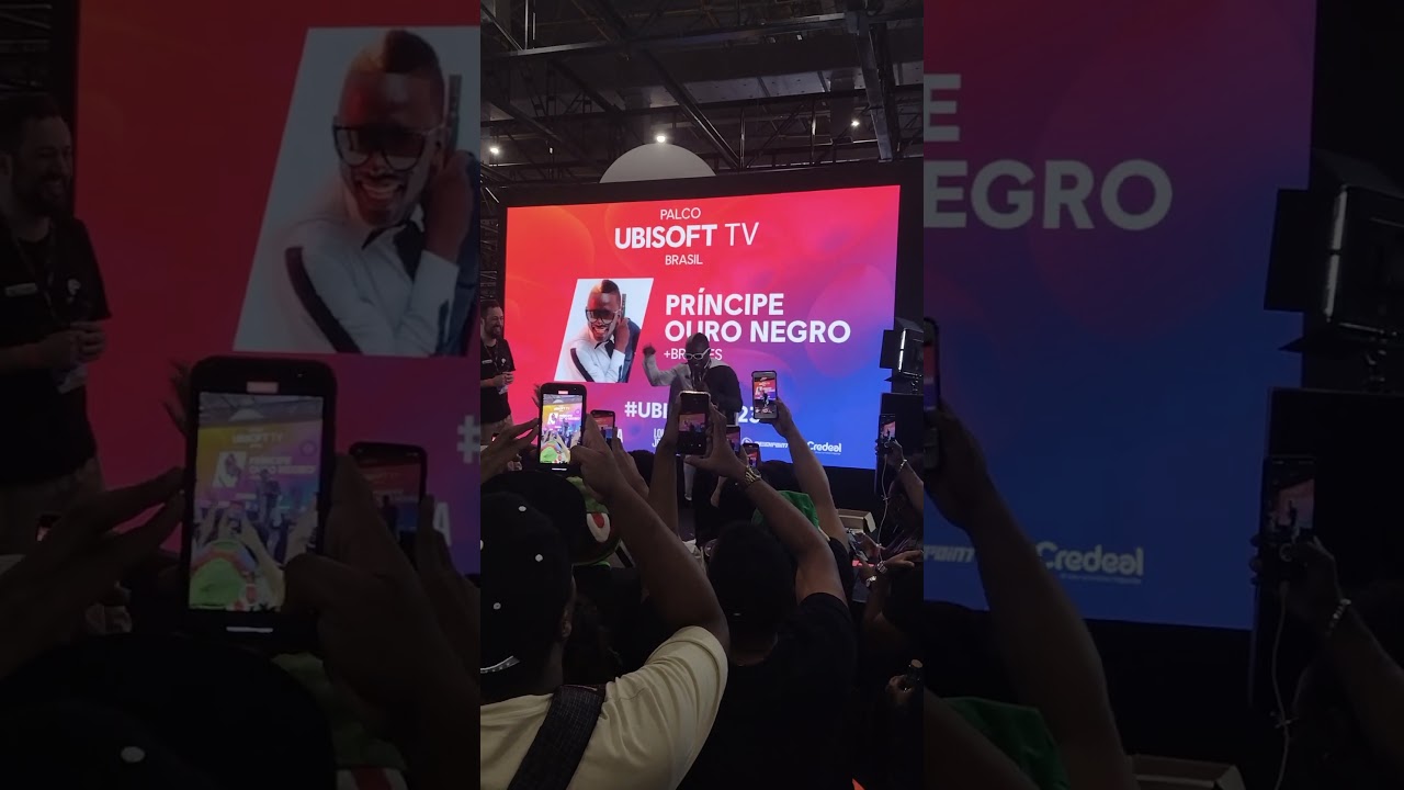 Príncipe Ouro Negro (Rei do Kuduro) na Brasil Game Show 2023 #bgs2023