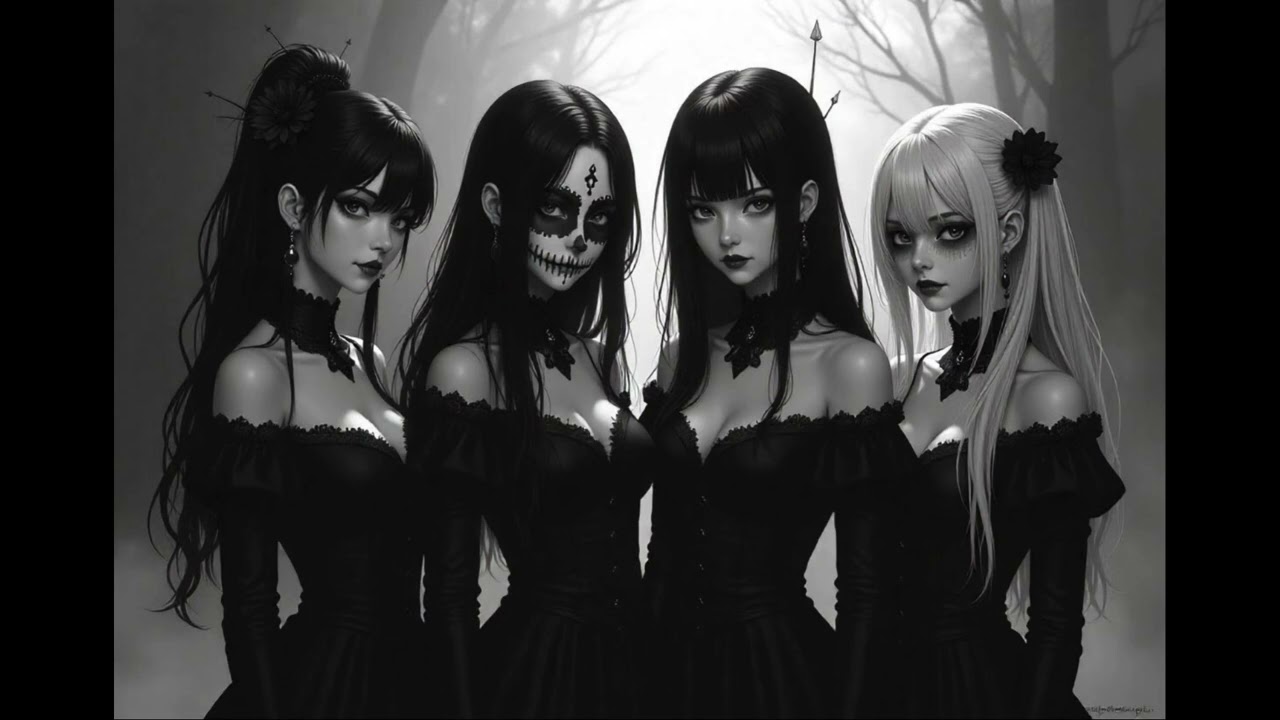 SHINIGAMIS - Kokoro no Kizu (Scars on the Heart) - Japanese Gothic Rock Female Virtual Band