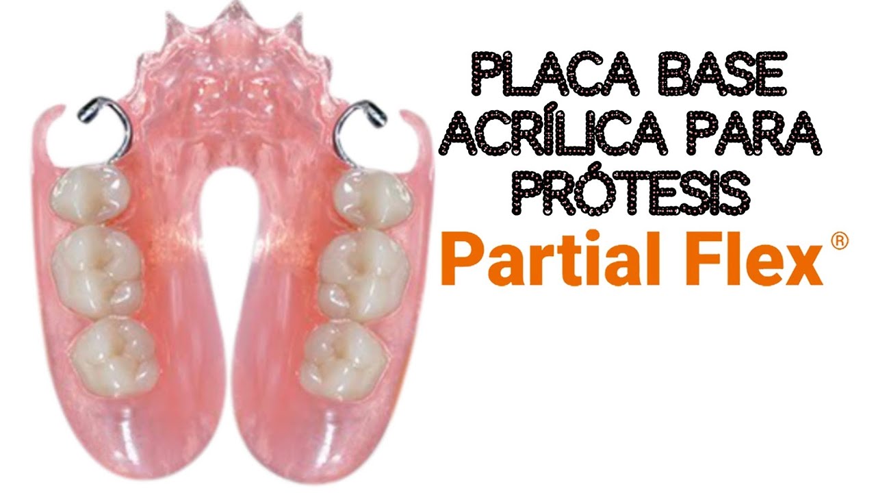 Placa base Acrílica para Partial Flex