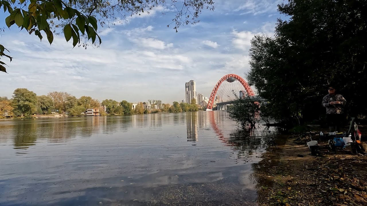 Лесная велопокатушка, приехал в Крылатское, покатал в парке