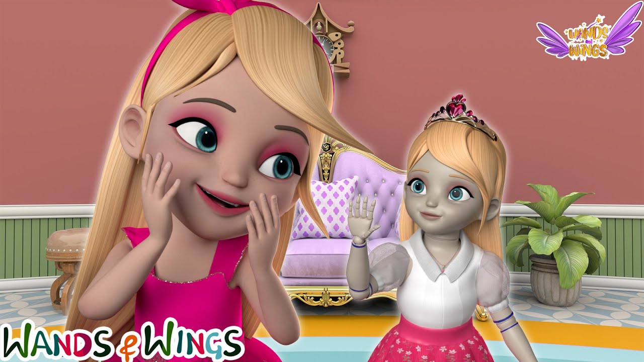 Let’s Dress Our Dolls | Magical Dress Up + Underwater Shopping Day | Nursery Rhyme | Princess Tales